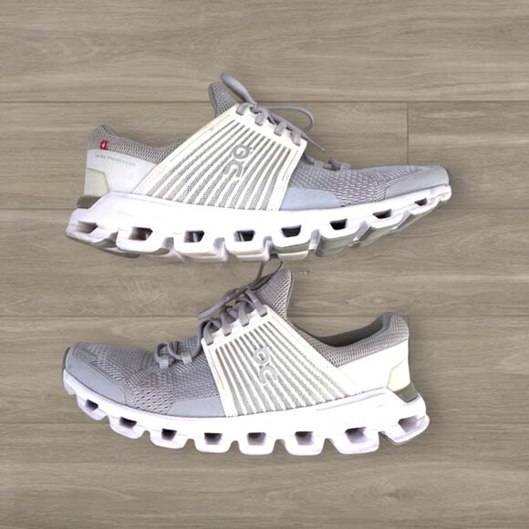 OC On Running Cloudswift Sneakers Shoes Glacier White Helion Foam Womens 9 - Picture 2 of 9